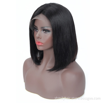 Bob Wigs Human Hair Hd Full Lace Front Wig Vendor Raw Brazilian Virgin Natural Human Hair Short Lace Bob Wigs For Black Women